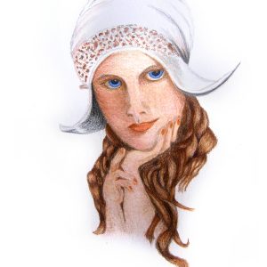 Miss Knickerbocker 8″x 10″