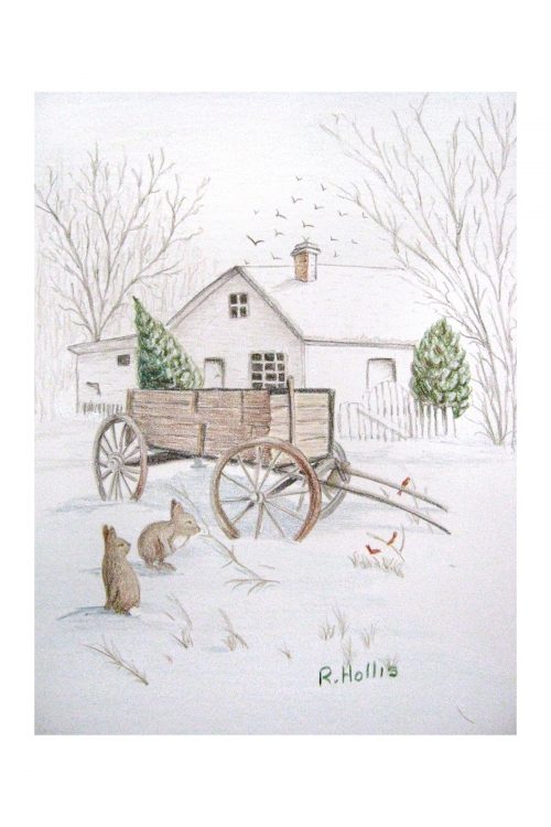 Spring Soon to Come 8"x 10