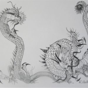 Dragon Twins 8 x10